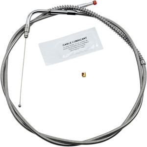 Stainless Steel Throttle/idle Cable Silver +305 mm (12''), 1, nordicamoto.ro