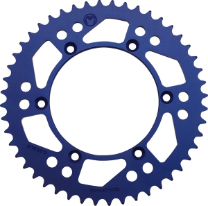 Yamaha YZ/YZF/WRF 125–450 99–21-es modellekhez készült alumínium hátsó fogaskerék, Moose Racing, kék