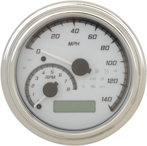 Mvx Series Analog Gauge System White, Gray, 1, nordicamoto.ro