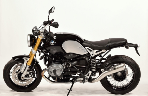 70´s Slip-on Muffler Stainless Steel Bmw R Nine-t Polished, Stainless Steel 