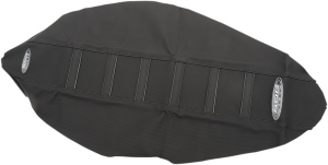 6-rib Gripper Seat Cover Black, 2, nordicamoto.ro