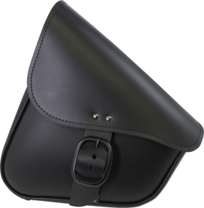 Leather Swingarm Bag Black, 1, nordicamoto.ro