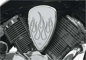Replacement Air Cleaner Cover Chrome, 2, nordicamoto.ro