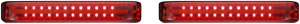 Probeam® Led Sequential Bagz Saddlebag Lights Red, 3, nordicamoto.ro
