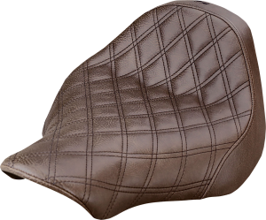 Renegade Lattice Stitch Solo Seat Brown