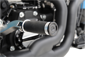 Merc Foot Pegs Black, Silver