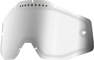 Lentila dubla ochelari 100% Accuri/Racecraft/Strata Mirror Silver