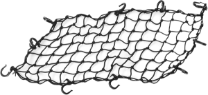Adjustable Cargo Net Black, 1, nordicamoto.ro