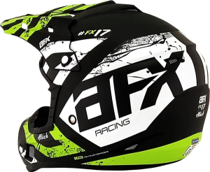 Casca AFX FX-17 Attack Black/Green 2XL, 5, nordicamoto.ro