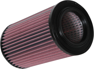 High Flow Replacement Air Filter Black, Red