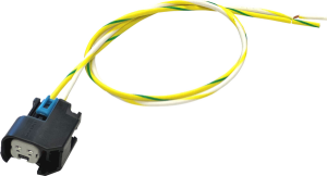 Rear Fuel Injector Connector Pigtail Black, Yellow, 2, nordicamoto.ro