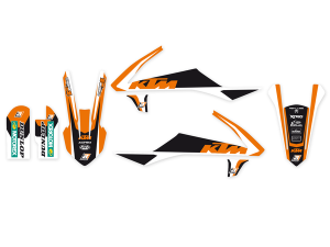 Dream 4 Graphics Kit Black, Orange, White
