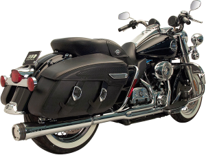 Fatshot 2-into-1 Exhaust System For Touring Chrome, 1, nordicamoto.ro