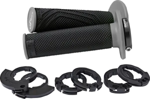D200 Lock-on Grips Black, 1, nordicamoto.ro