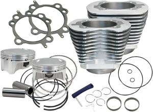 Bolt-in Sidewinder® 4(r) Big Bore Kits Silver