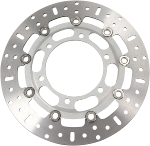 X-series Brake Rotor Silver, Stainless Steel