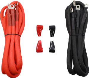 Electric Cable Kit For Winch Black, Red, 3, nordicamoto.ro