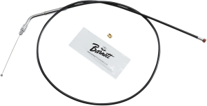 Black Vinyl Throttle/idle Cable Black