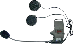 SENA fekete sisak-rögzítő készlet – headset/interkom, nordicamoto.ro
