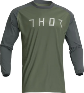 Tricou Thor Terrain Black/Green XL, 1, nordicamoto.ro