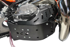 AXP Enduro HDPE motorvédő a KTM EXC 250/300 (2017–2021) modellekhez, fekete, nordicamoto.ro