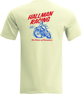 Tricou Thor Hallman Champ Natural L, 2, nordicamoto.ro