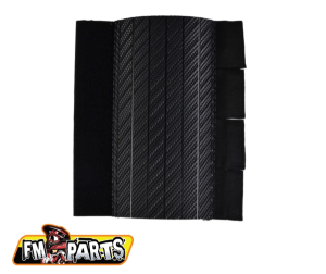 FM-Parts univerzális villavédő, fekete, 3, nordicamoto.ro