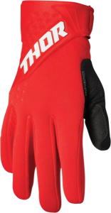 Thor Spectrum hideg időjáráshoz készült kesztyű, piros/fehér, 2XL, 1, nordicamoto.ro