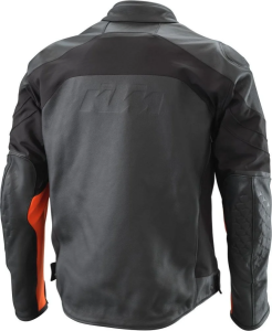 KTM Tension narancssárga/fekete bőrdzseki, S-es méret, 3, nordicamoto.ro