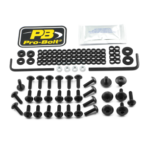 Fairing Bolt Kit For Ducati Black