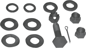 Motor Mount Bolt Kit Black