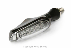 Led Indicator Black, Matte