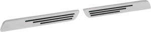 Saddlebag Latch Inserts Silver, 1, nordicamoto.ro