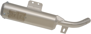 Type Ii Oval Atv Silencer Silver
