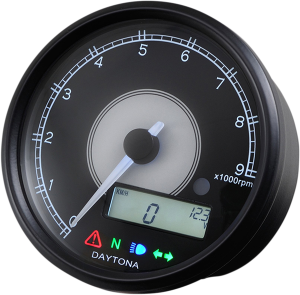 Tachometer Black