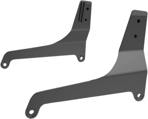 Sissy Bar Side Plates Black, 4, nordicamoto.ro
