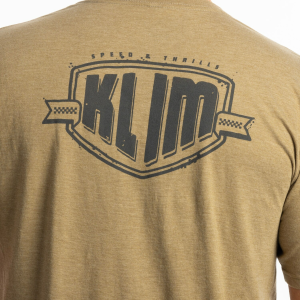 Tricou Klim Full Throttle Tri-blend Black - White, 2, nordicamoto.ro