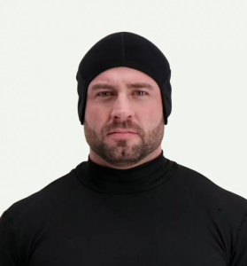 Aljruha motoros szánhoz, SVALA Merino Extreme Easy sisak alá viselhető sapka, fekete, S méret, 52–54, nordicamoto.ro