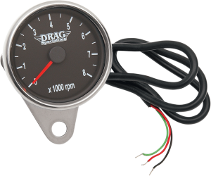 2.4(r) Mini Electronic Tachometer Black, 1, nordicamoto.ro