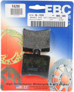 Organic Base (r)fa(r) Brake Pads
