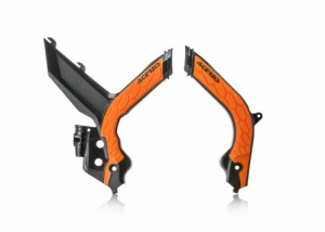 Acerbis X-Grip vázcsúszkák KTM 2020–2023-as modellekhez, fehér/fekete, 2, nordicamoto.ro