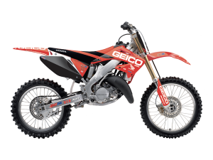 Geico Graphic Kit With Seat Cover Red, White, Black, 1, nordicamoto.ro