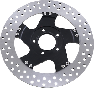 Two-piece Brake Rotor Black, 3, nordicamoto.ro