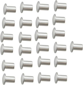 Front Fender Rivets Unfinished