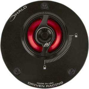 Halo Fuel Cap Black, Red
