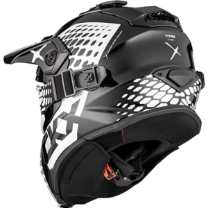 CKX Helmet + Goggles TITAN Viper Black/White S, 2, nordicamoto.ro