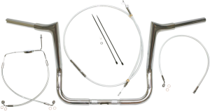 1-1/4(r) Viking Handlebar Installation Kit Silver, 1, nordicamoto.ro