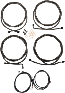 Complete Plug-and-play Cable Kit Black, 1, nordicamoto.ro