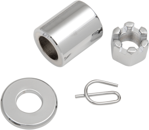 Axle Spacer/nut Kit Silver, 1, nordicamoto.ro