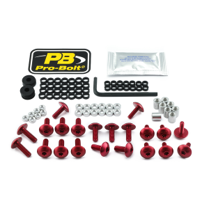 Fairing Bolt Kit For Suzuki Red